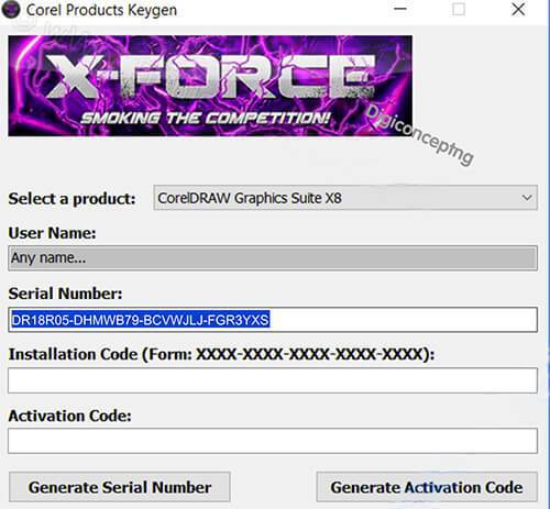 coreldraw graphics suite 2020 serial number